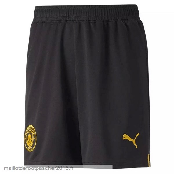 Maillot Foot Achat Exterieur Pantalon Manchester City 2022 2023 Noir