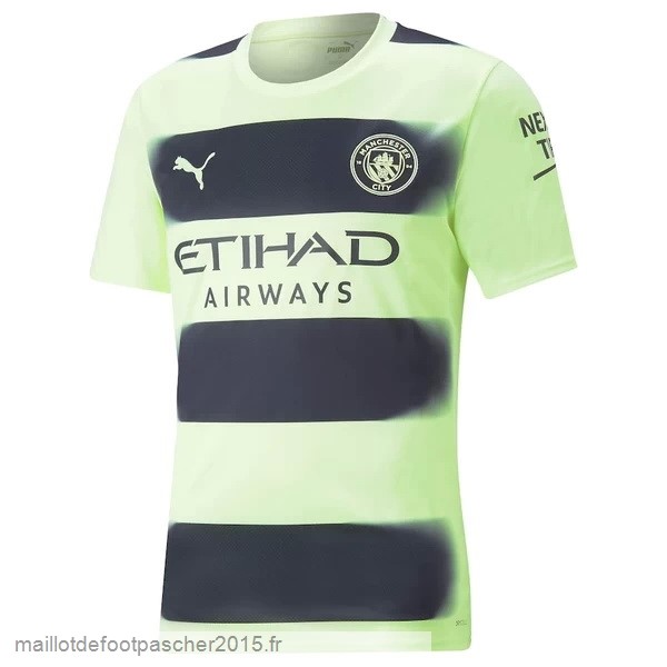 Maillot Foot Achat Thailande Third Maillot Manchester City 2022 2023 Vert