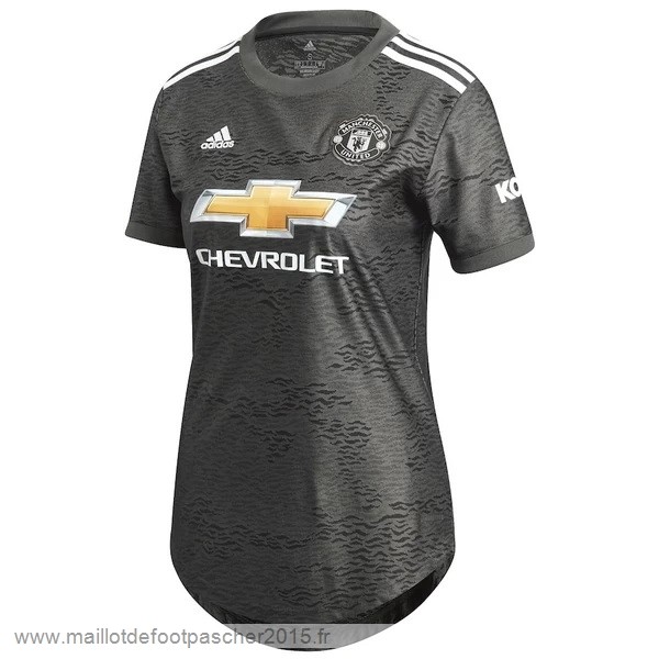 Maillot Foot Achat Exterieur Maillot Femme Manchester United 2020 2021 Noir