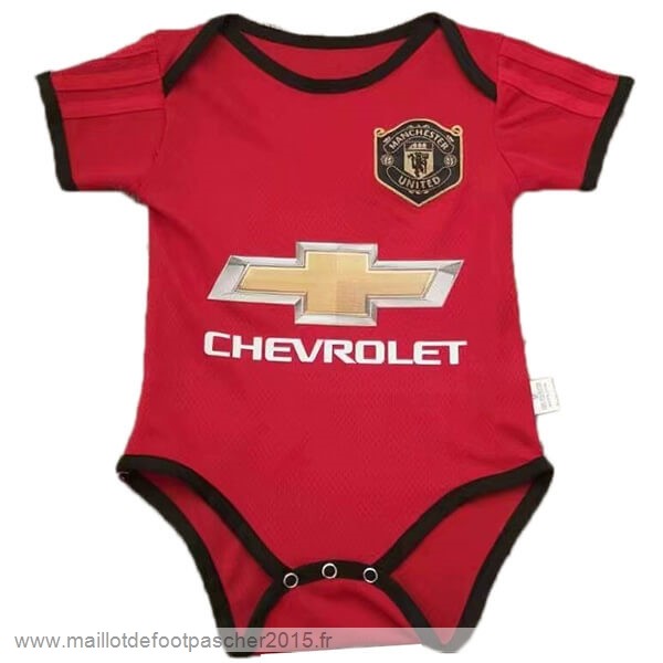 Maillot Foot Achat Domicile Onesies Enfant Manchester United 2019 2020 Rouge