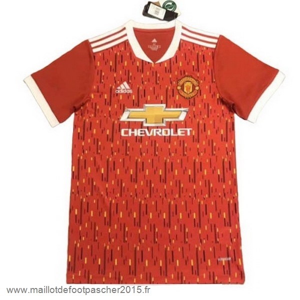 Maillot Foot Achat Concept Domicile Maillot Manchester United 2020 2021 Rouge