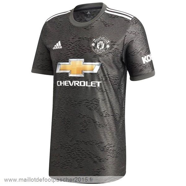 Maillot Foot Achat Exterieur Maillot Manchester United 2020 2021 Noir