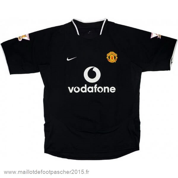 Maillot Foot Achat Exterieur Maillot Manchester United Rétro 2003 2005 Noir