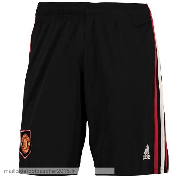 Maillot Foot Achat Exterieur Pantalon Manchester United 2022 2023 Noir