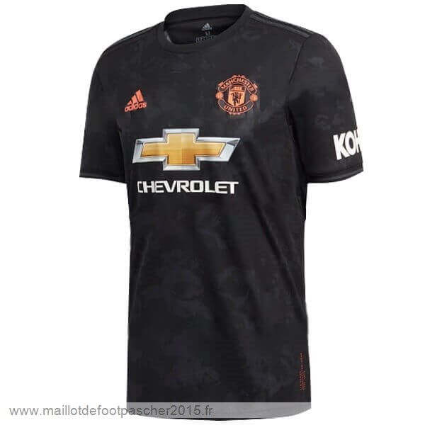 Maillot Foot Achat Thailande Third Maillot Manchester United 2019 2020 Noir