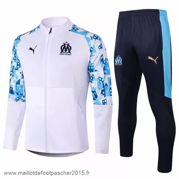 Maillot Foot Achat Survêtements Marseille 2020 2021 Bleu Blanc