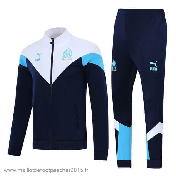 Maillot Foot Achat Survêtements Marseille 2020 2021 Bleu Marine