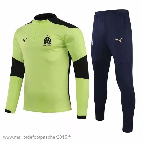 Maillot Foot Achat Survêtements Marseille 2020 2021 Vert Noir