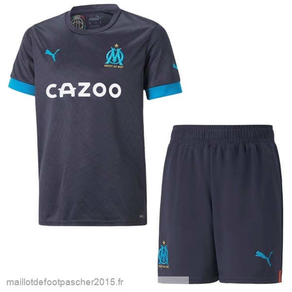 Maillot Foot Achat Exterieur Conjunto De Enfant Marseille 2022 2023 Bleu