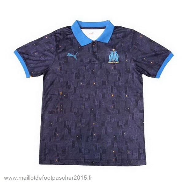 Maillot Foot Achat Polo Marseille 2020 2021 Bleu