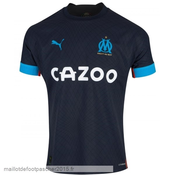 Maillot Foot Achat Thailande Exterieur Joueurs Maillot Marseille 2022 2023 Bleu