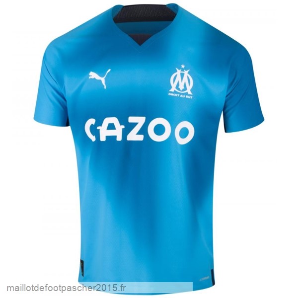 Maillot Foot Achat Thailande Third Joueurs Maillot Marseille 2022 2023 Bleu