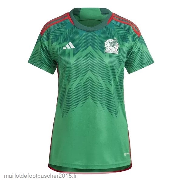 Maillot Foot Achat Domicile Maillot Femme Mexique 2022 Vert