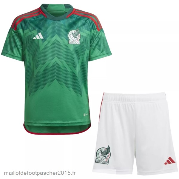 Maillot Foot Achat Domicile Conjunto De Enfant Mexique 2022 Vert