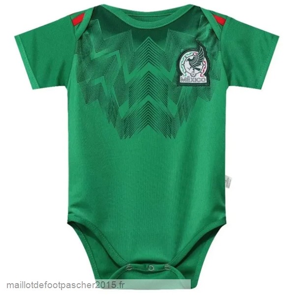 Maillot Foot Achat Domicile Onesies Enfant Mexique 2022 Vert