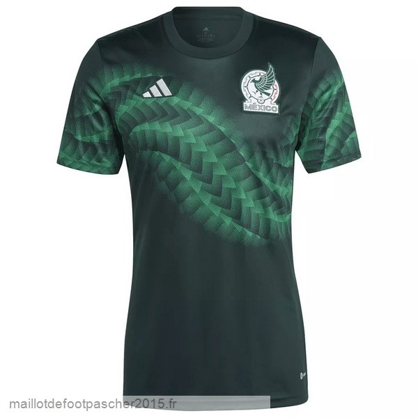 Maillot Foot Achat Thailande Pré match Maillot Mexico 2022 Vert