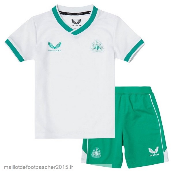 Maillot Foot Achat Third Conjunto De Enfant Newcastle United 2022 2023 Blanc