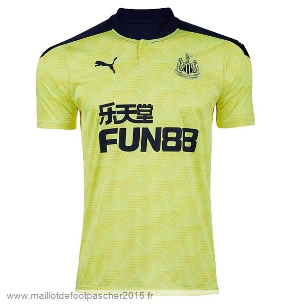 Maillot Foot Achat Exterieur Maillot Newcastle United 2020 2021 Jaune