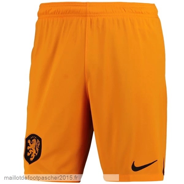 Maillot Foot Achat Domicile Pantalon Pays Bas 2022 Jaune