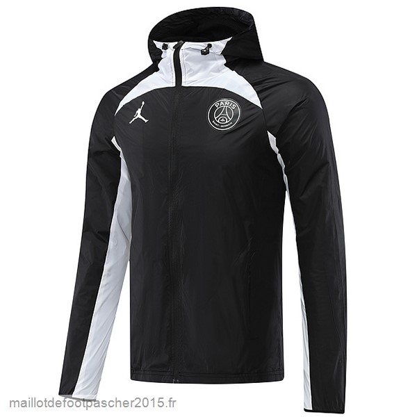 Maillot Foot Achat Coupe Vent Paris Saint Germain 2022 2023 Noir Blanc