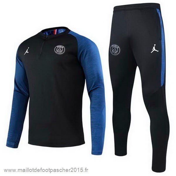 Maillot Foot Achat Survêtements Paris Saint Germain 2020 2021 Noir Bleu