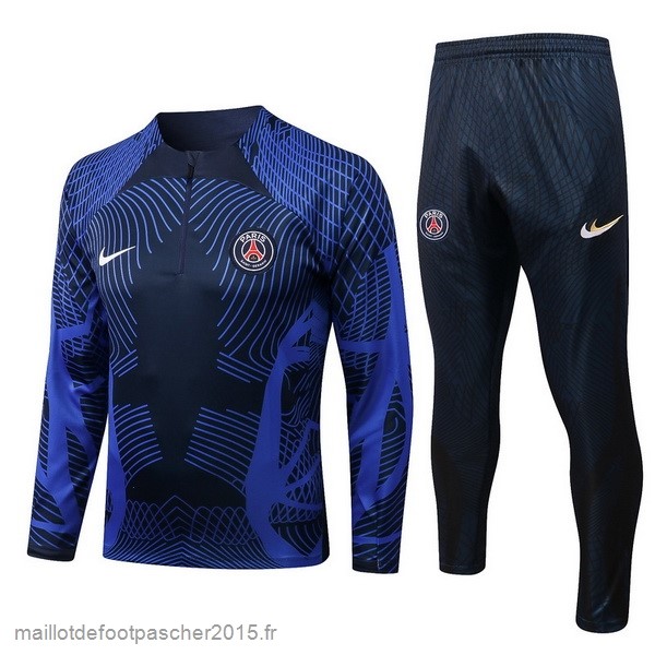 Maillot Foot Achat Survêtements Paris Saint Germain 2022 2023 Bleu Marine