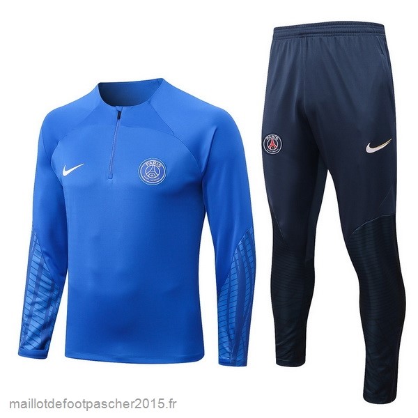 Maillot Foot Achat Survêtements Paris Saint Germain 2022 2023 Bleu Noir