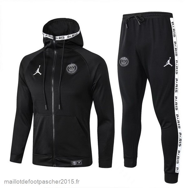 Maillot Foot Achat Sweat Shirt Capuche Paris Saint Germain 2022 2023 Noir