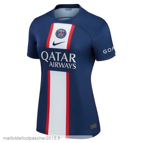 Maillot Foot Achat Domicile Maillot Femme Paris Saint Germain 2022 2023 Bleu