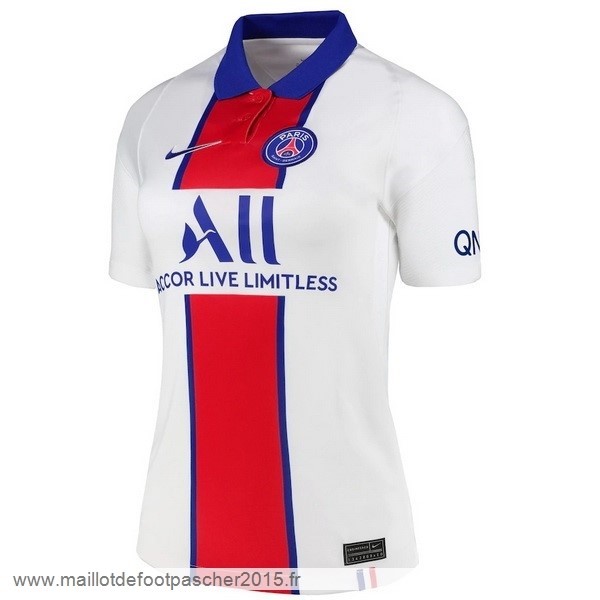 Maillot Foot Achat Exterieur Maillot Femme Paris Saint Germain 2020 2021 Blanc