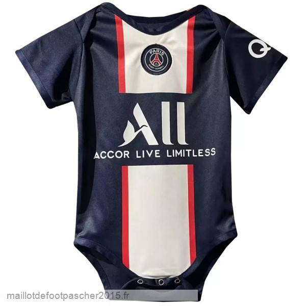 Maillot Foot Achat Domicile Onesies Enfant Paris Saint Germain 2022 2023 Bleu