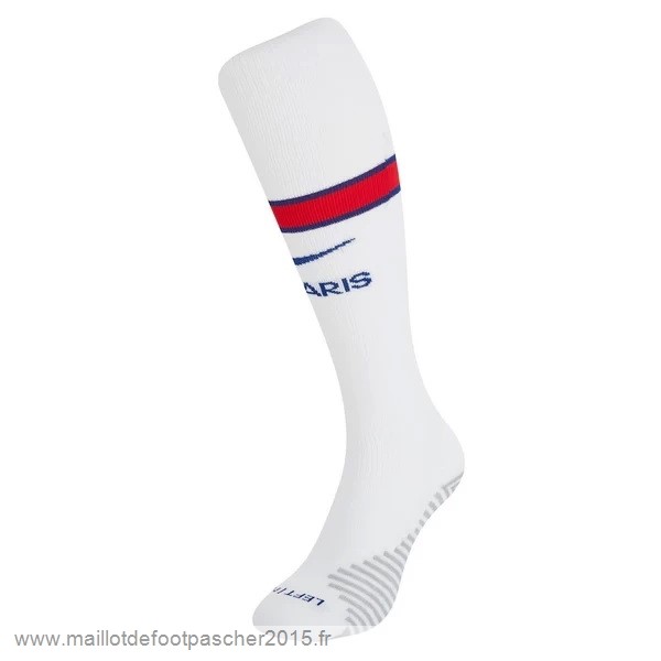 Maillot Foot Achat Exterieur Chaussette Enfant Paris Saint Germain 2020 2021 Blanc