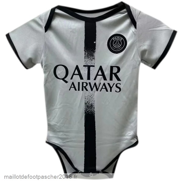 Maillot Foot Achat Exterieur Onesies Enfant Paris Saint Germain 2022 2023 Gris