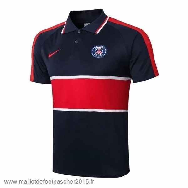 Maillot Foot Achat Polo Paris Saint Germain 2020 2021 Noir Rouge Blanc