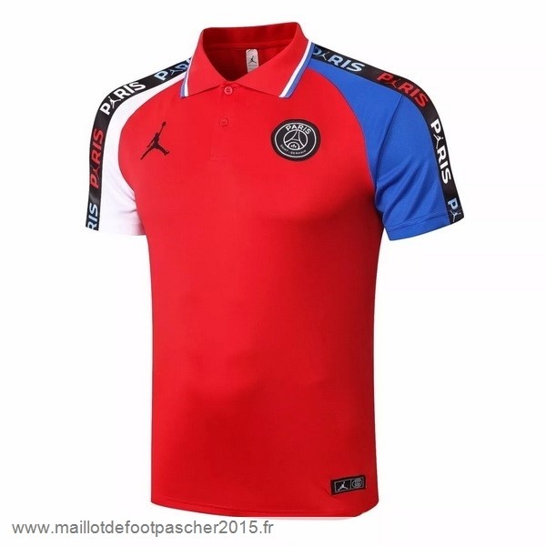 Maillot Foot Achat Polo Paris Saint Germain 2020 2021 Rouge Blanc Bleu