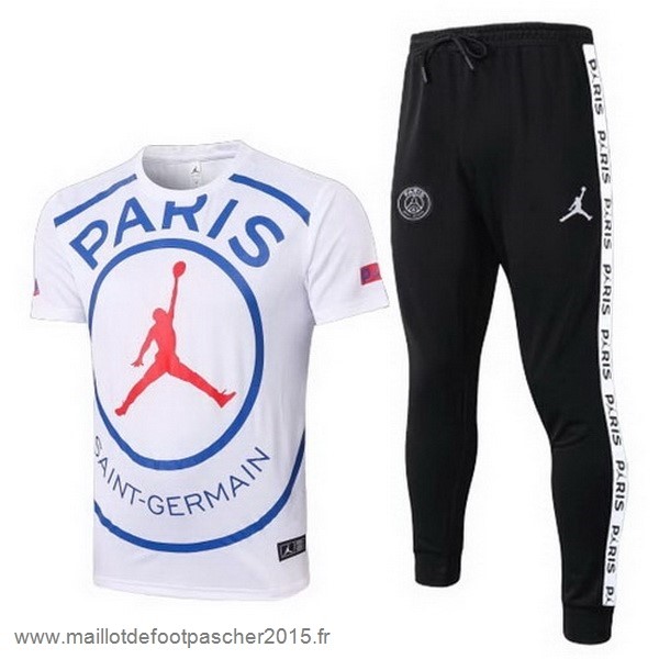 Maillot Foot Achat Entrainement Ensemble Complet Paris Saint Germain 2020 2021 Blanc