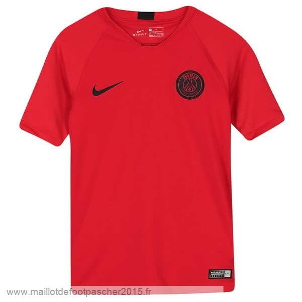 Maillot Foot Achat Entrainement Paris Saint Germain 2019 2020 Rouge