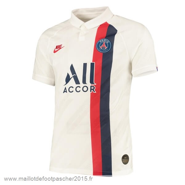 Maillot Foot Achat Thailande Third Maillot Paris Saint Germain 2019 2020 Blanc