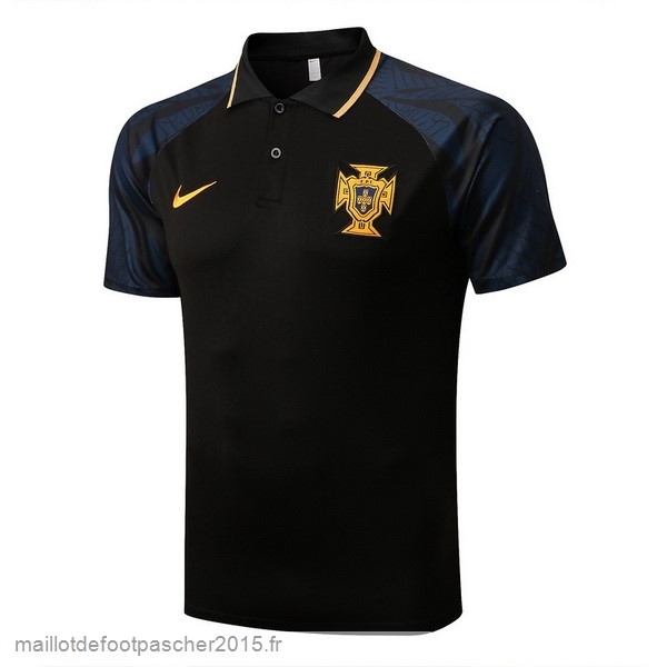 Maillot Foot Achat Polo Portugal 2022 Noir