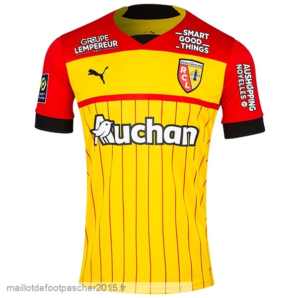 Maillot Foot Achat Domicile Maillot RC Lens 2022 2023 Jaune