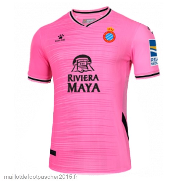 Maillot Foot Achat Thailande Exterieur Maillot RCD Espanyol 2022 2023 Rose