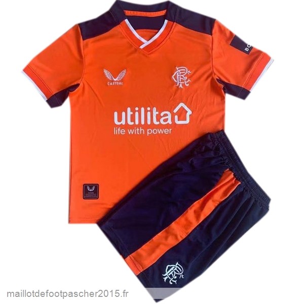 Maillot Foot Achat Exterieur Conjunto De Enfant Rangers 2022 2023 Orange