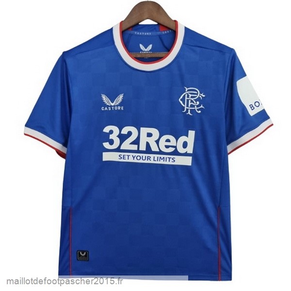 Maillot Foot Achat Domicile Maillot Rangers 2022 2023 Bleu