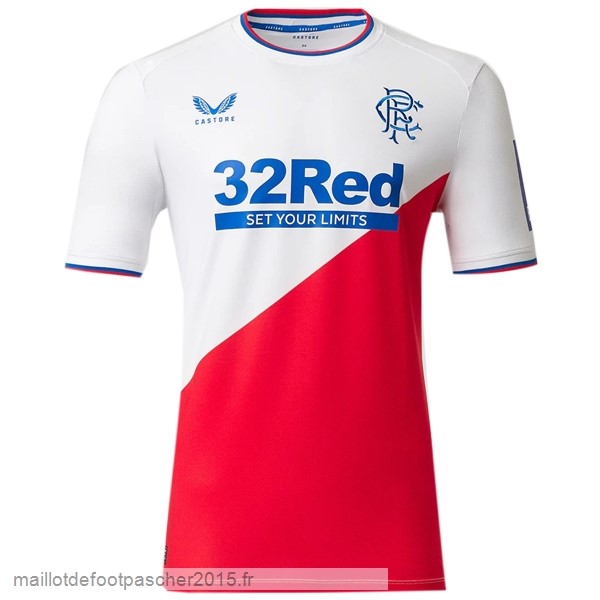 Maillot Foot Achat Exterieur Maillot Rangers 2022 2023 Blanc