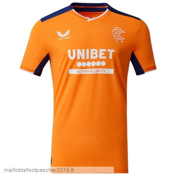 Maillot Foot Achat Thailande Third Maillot Rangers 2022 2023 Orange