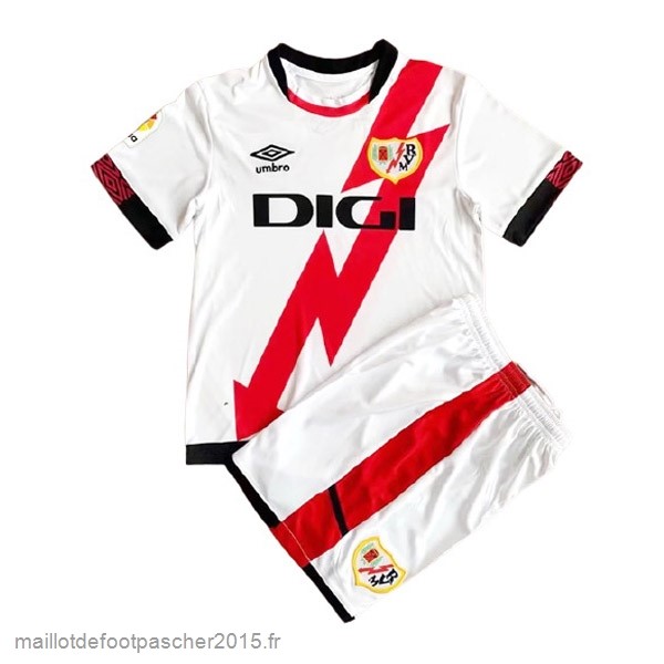 Maillot Foot Achat Domicile Conjunto De Enfant Rayo Vallecano 2021 2022 Blanc