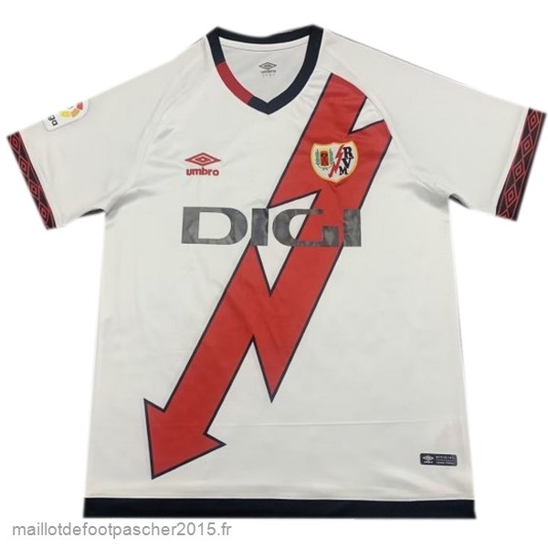 Maillot Foot Achat Thailande Domicile Maillot Rayo Vallecano 2022 2023 Blanc