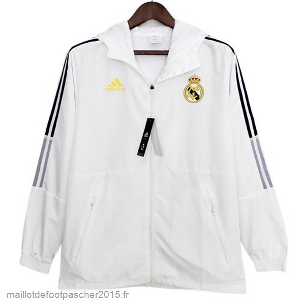 Maillot Foot Achat Coupe Vent Real Madrid 2022 2023 Blanc