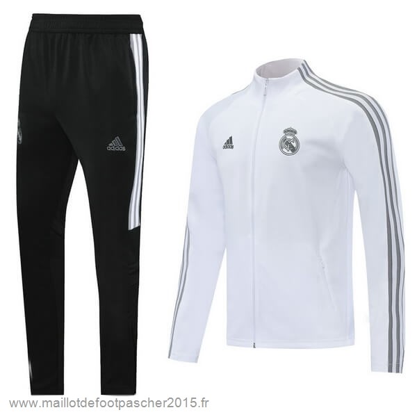 Maillot Foot Achat Survêtements Real Madrid 2020 2021 Blanc