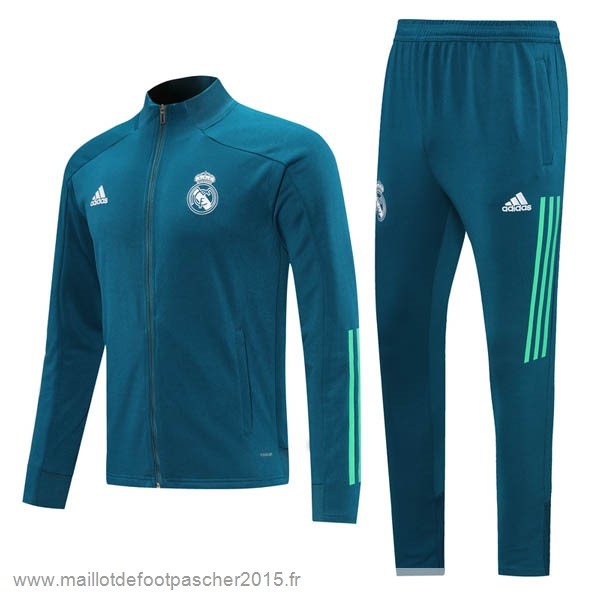 Maillot Foot Achat Survêtements Real Madrid 2020 2021 Vert Marine